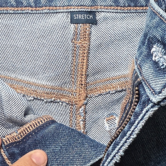 👉 NWOT American Eagle Barrel Jeans | Women’s Size 2 | High Rise Medium Wash Deni - Picture 12 of 14